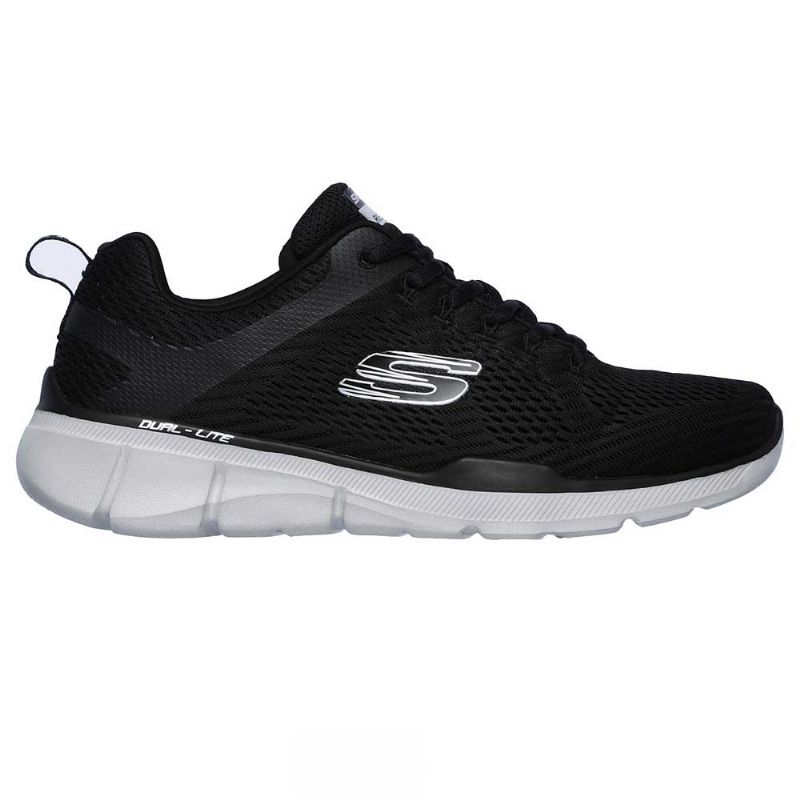 Skechers Mens Equalizer 3.0 Black/Gray UK 11 EUR 46 (52927)